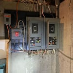 Fuse panels to be removed in multifamily house with external circuit switches (via insurance requirement)
