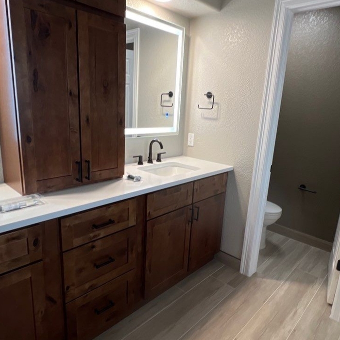 Same House Luxury Bathroom Remodels x3