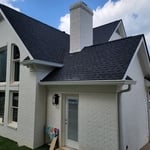 Pool house from the back of the house