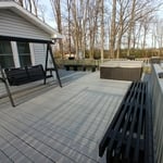 Patio Furniture Painted Glossy Black