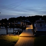 Pier Lighting in Edgewater, Maryland
