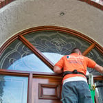 Kris on an Entryway