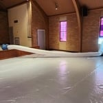 Job Prep - Floor Protection Before Dry Ice Blasting