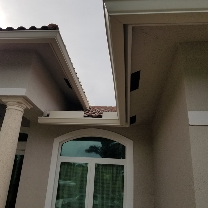 Front Right of entry