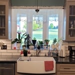New Bay Window and Farm Sink