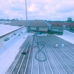 Cleaning roof