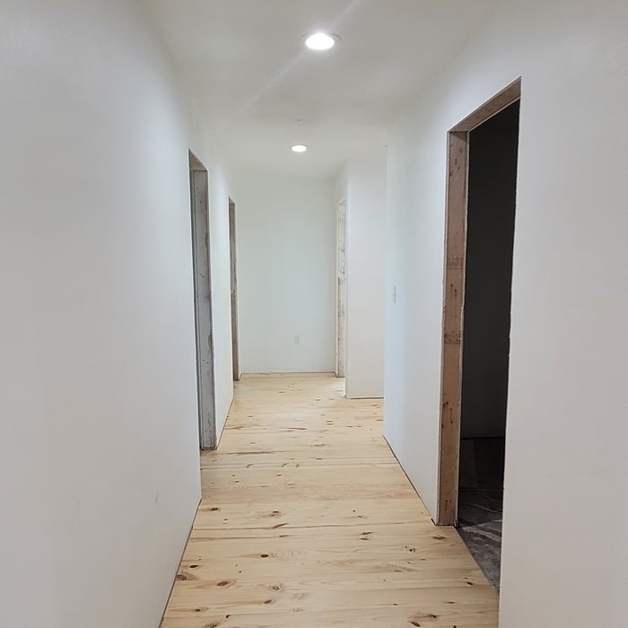 Wood flooring install