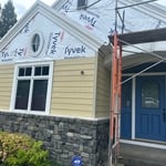 INSTALLATION - Vapor Barrier and new James Hardie Concrete Fiber Siding