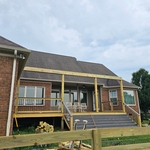 Deck and porch build