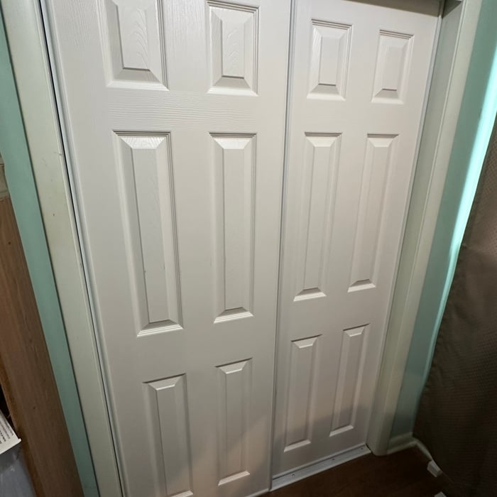 Installation and replacement of closet doors