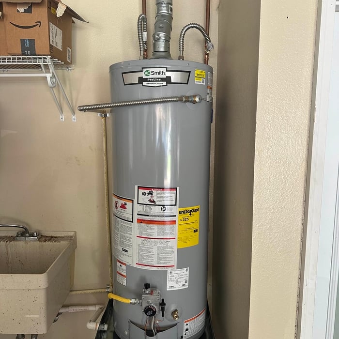 Water Heater install