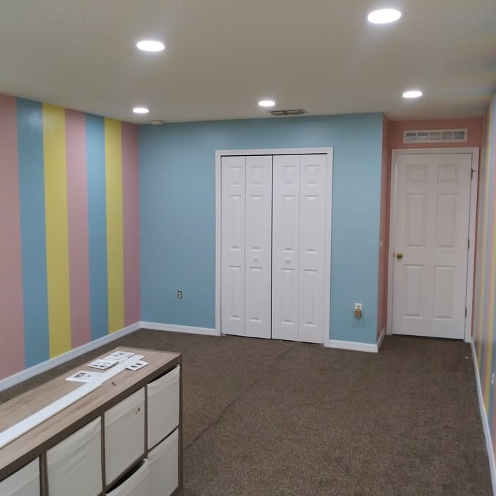 Interior decorative painting