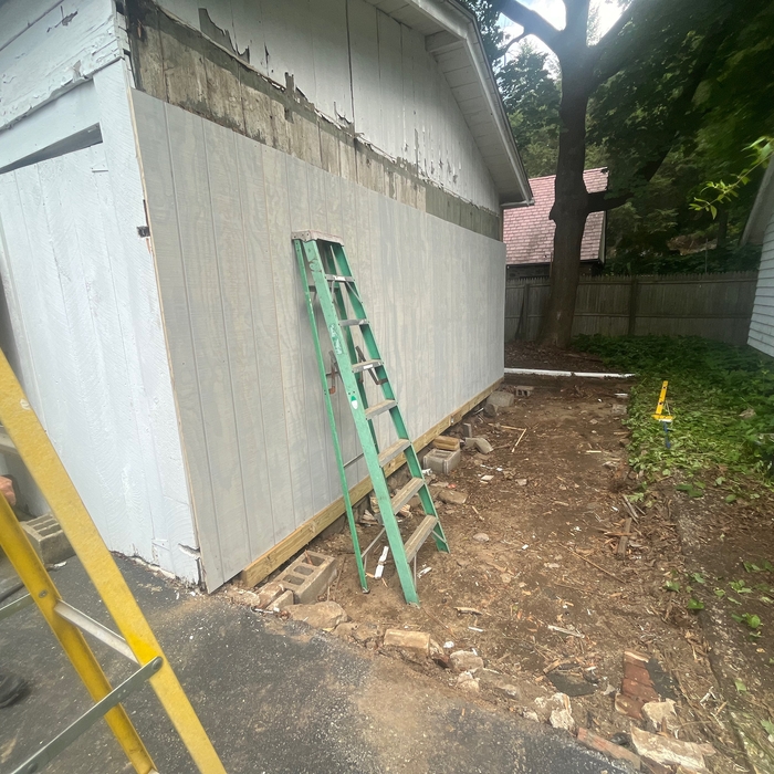Garage extension removal