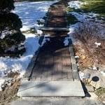 Bluestone step cap