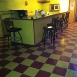 Area around bar. Before upgrade.