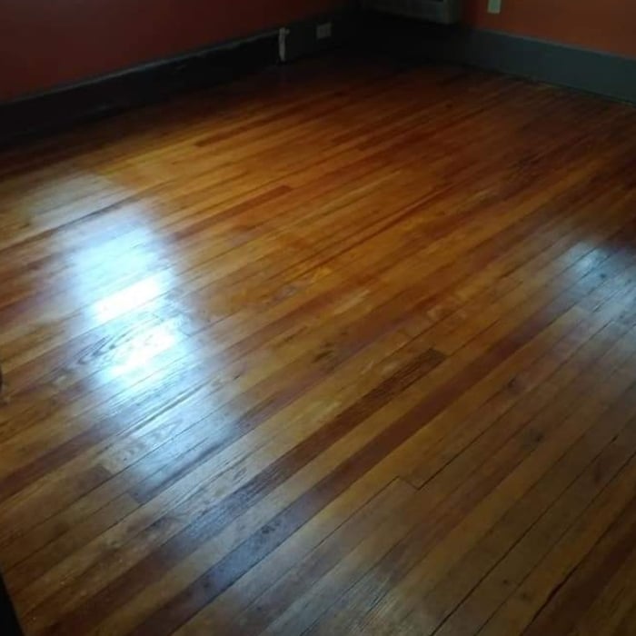 Floor refinish