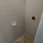 Bathroom shower-before