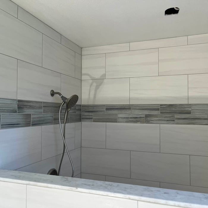 Tile installation
