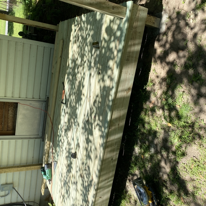 Small deck build