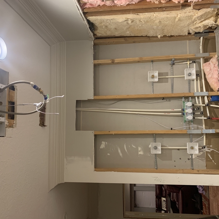 Master bath remodel