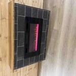 Built in fire place
