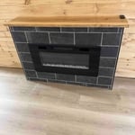 Built in fire place