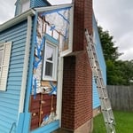 Siding removal and installing L flashing