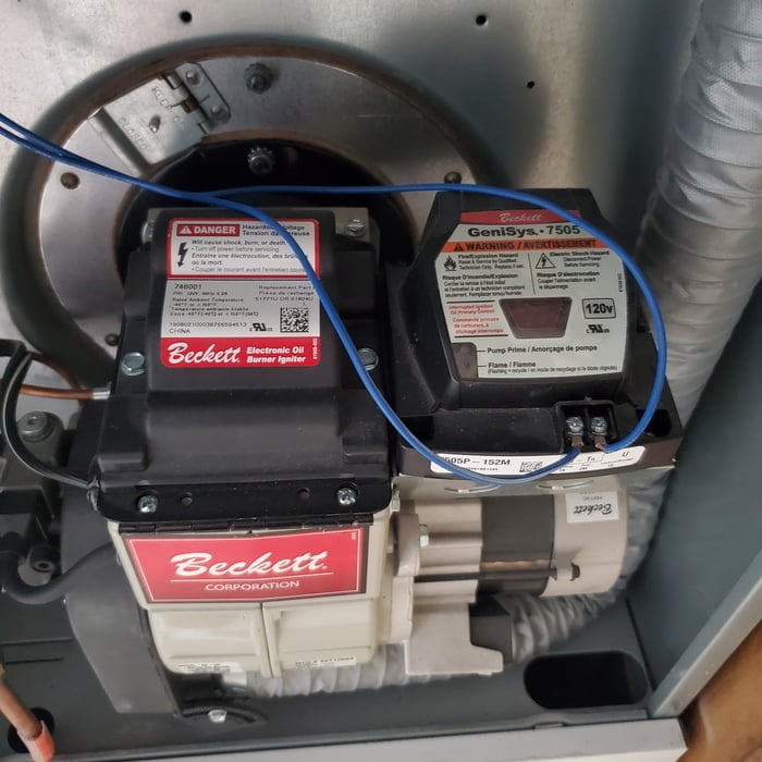 Forced air furnace