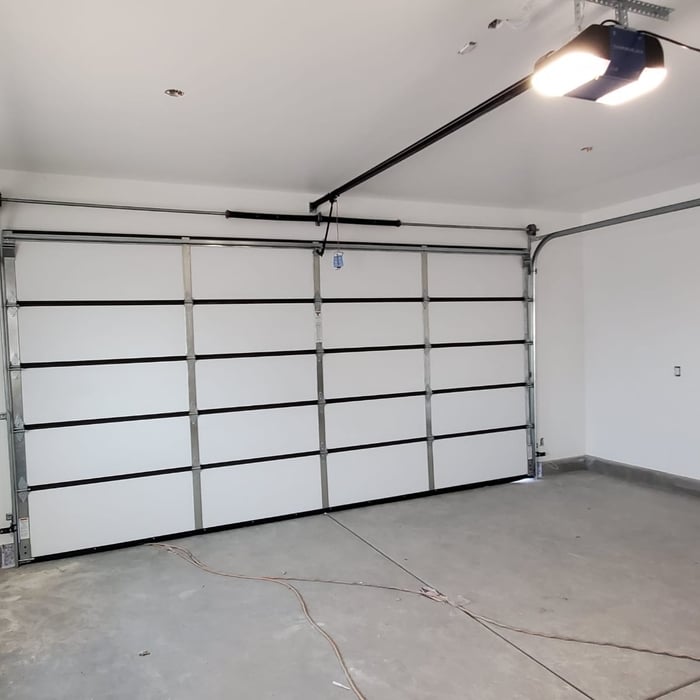 Inside of completed installation