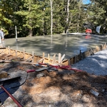 Concrete pad
