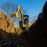Septic system install
