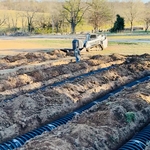 Septic system install