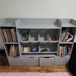 Kids Bookcase Toy Storage