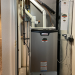 High-efficiency furnace upgrade with improved airflow and performance — expertly installed by the Greens team.