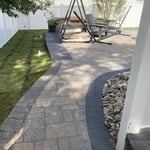Paver patio