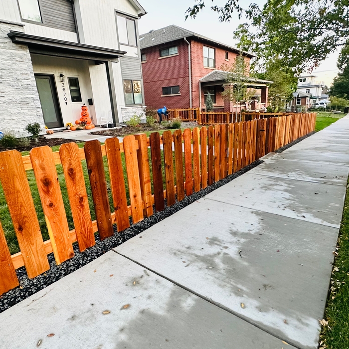 Sloans lake custom fences and hardscape