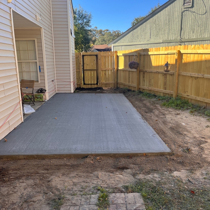Concrete Patio