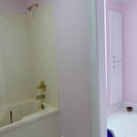 Bathroom paint job