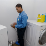 Outlet Conversion for Washer/Dryer.