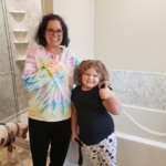 Happy Bathroom Customers
