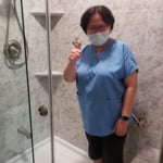 Happy Bathroom Customers