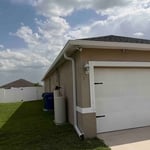 6” White Seamless Gutters