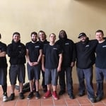 The loading team at commercial building 1 in SW Portland.