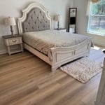 Ceramic removal with trim and LVP installation