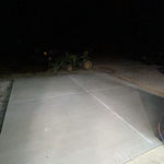 Truck loading pad