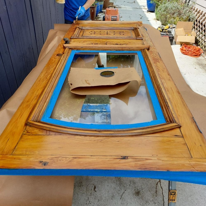 Door refinishing