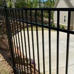 Smooth Top Residential Fence