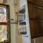 Sink replacement with new plumbing