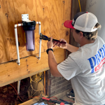 We install and service water filtration and water treatment systems.