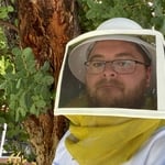 Justin suited up and ready for action